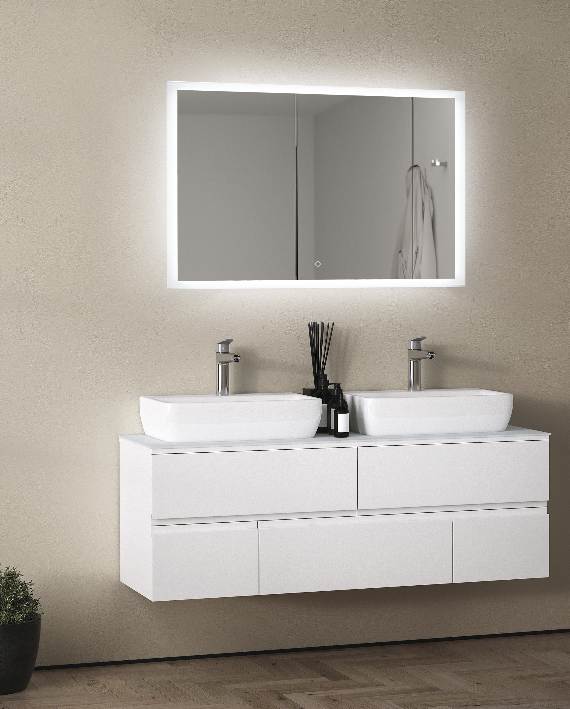 Lustro Amanzi - aranżacja