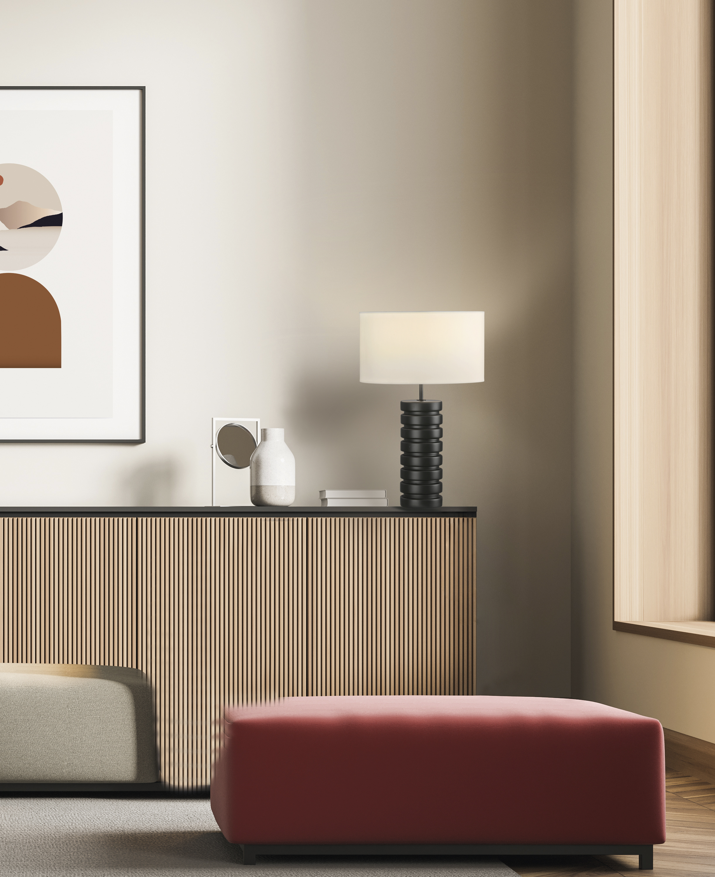 Lampa stołowa Sharm 8206 w aranżacji