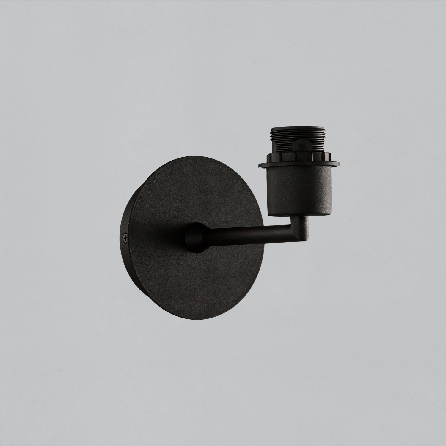 Stilo Wall Lamp 16/8202 Textured Black bez abażuru