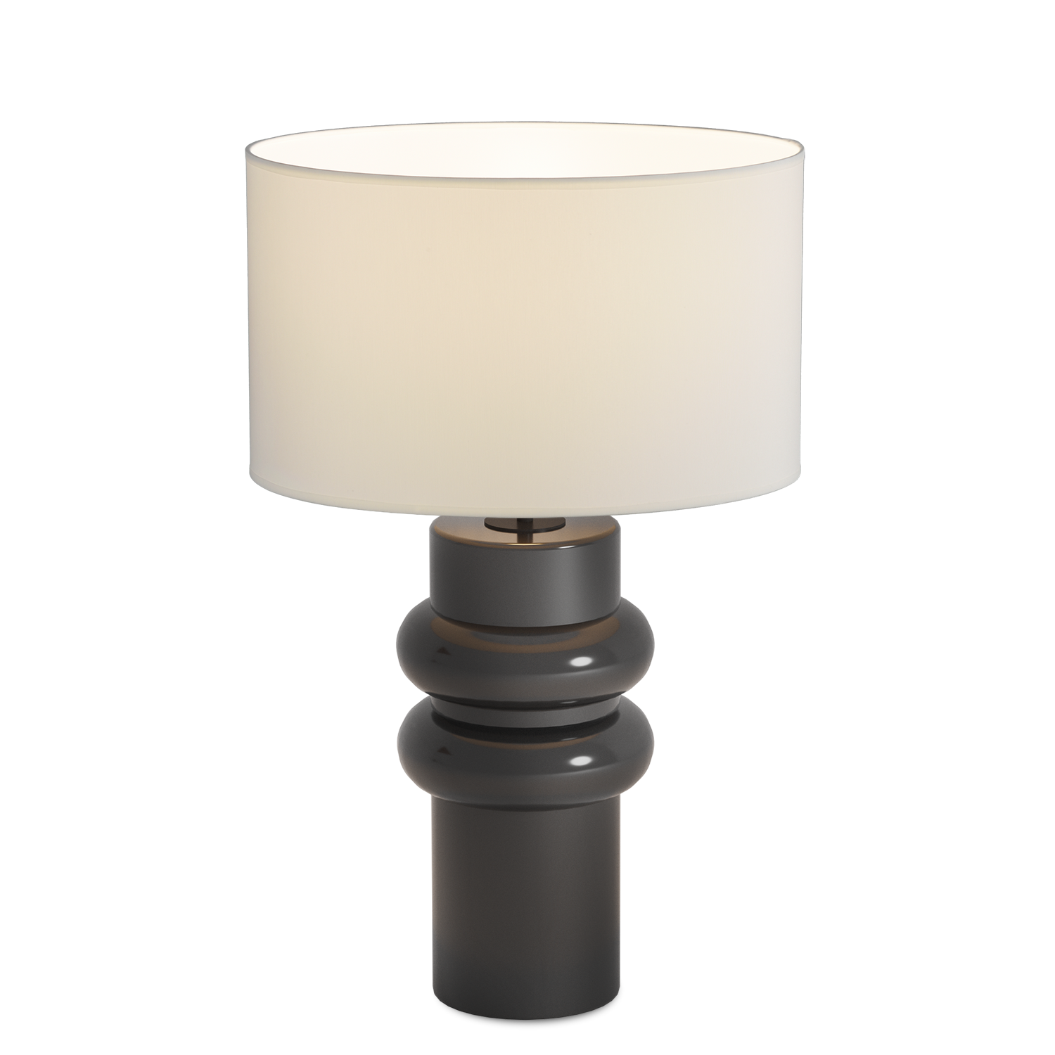 Almeria Table lamp 8213 Shine Black, LED E27 15W, CL.II, MULTI-PACK, Cable swith