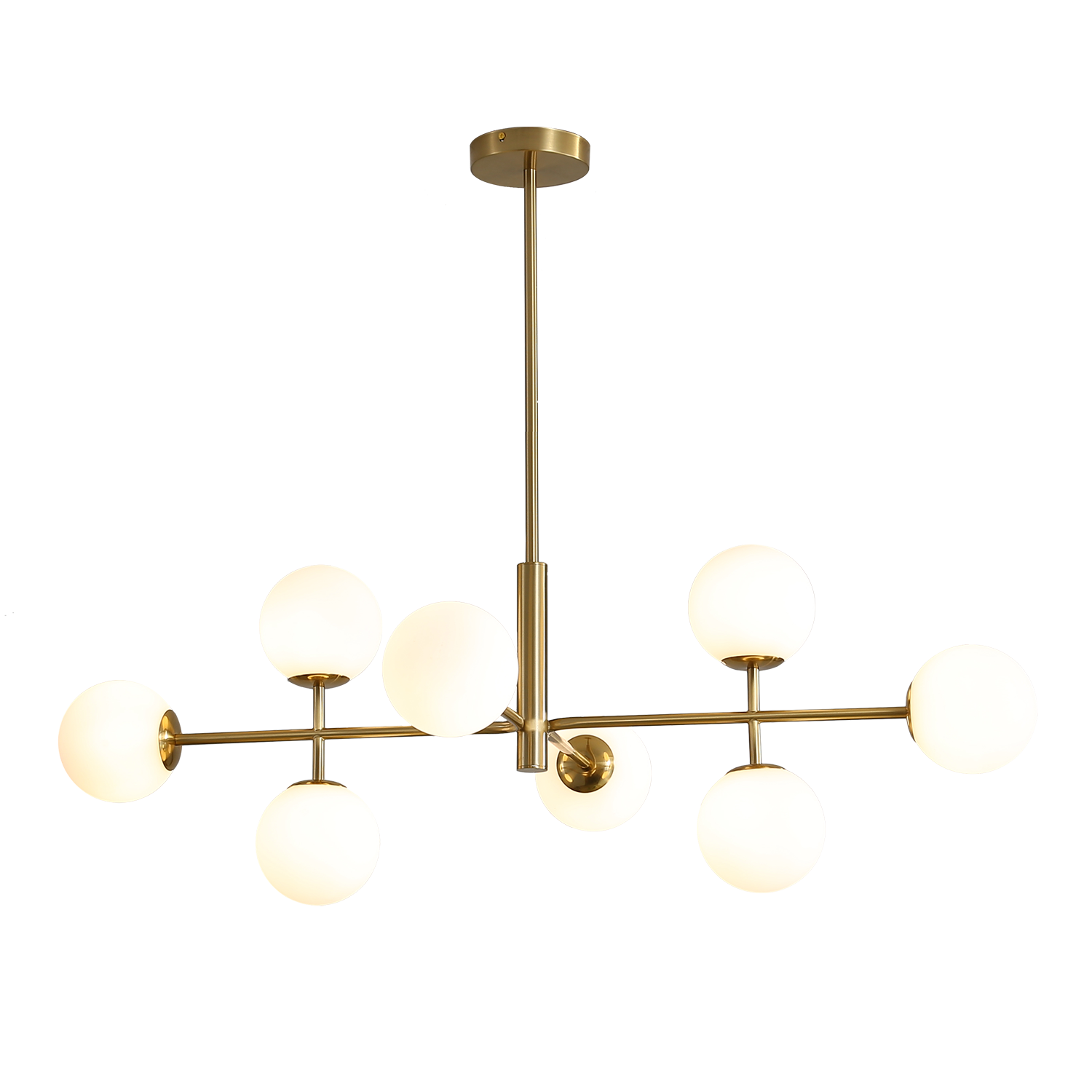 Lampa Doris 3820/95 Antyczne Złoto/Opal