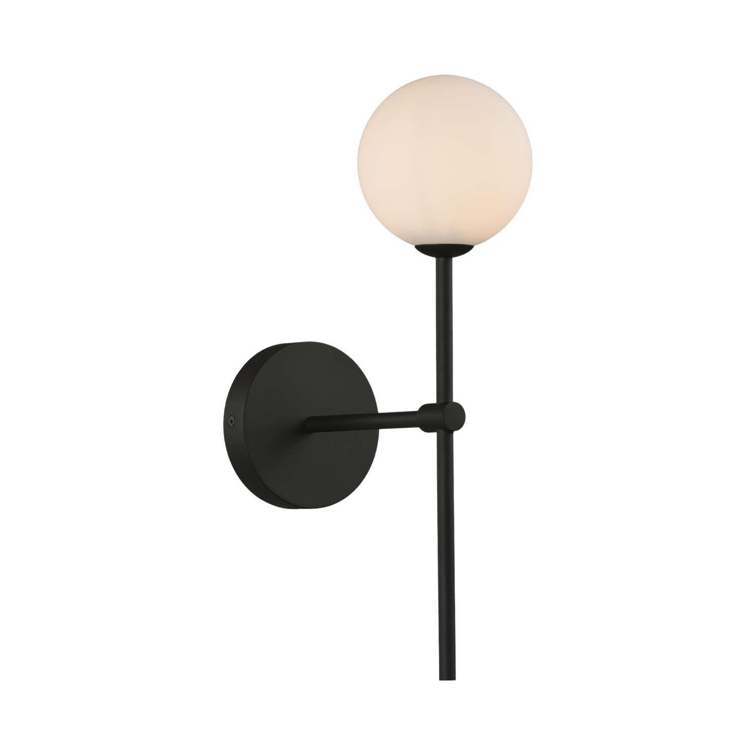 Lampa Doris Opal/Teksturowana Czarna
