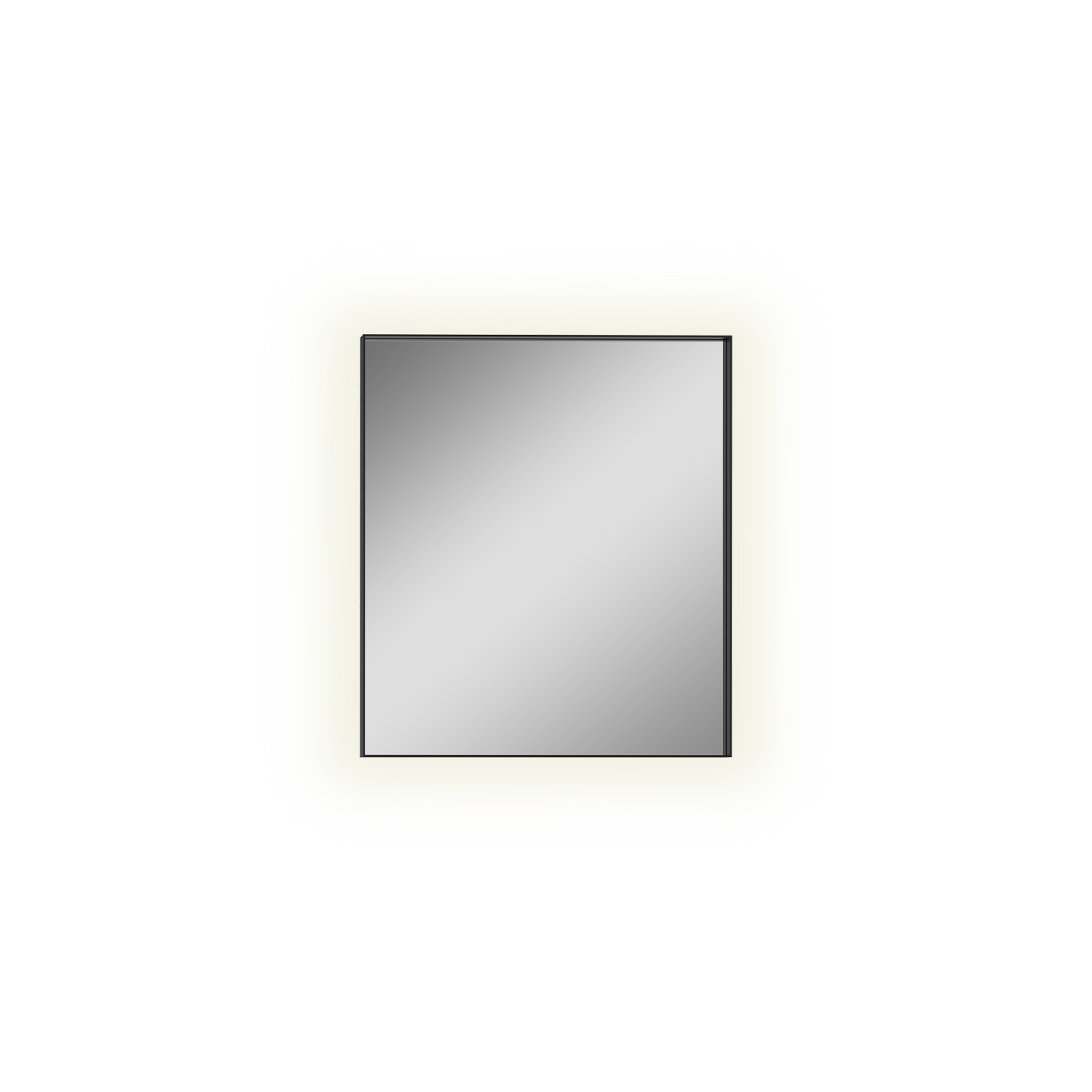 Lustro Oristano w wykończeniu Textured Black