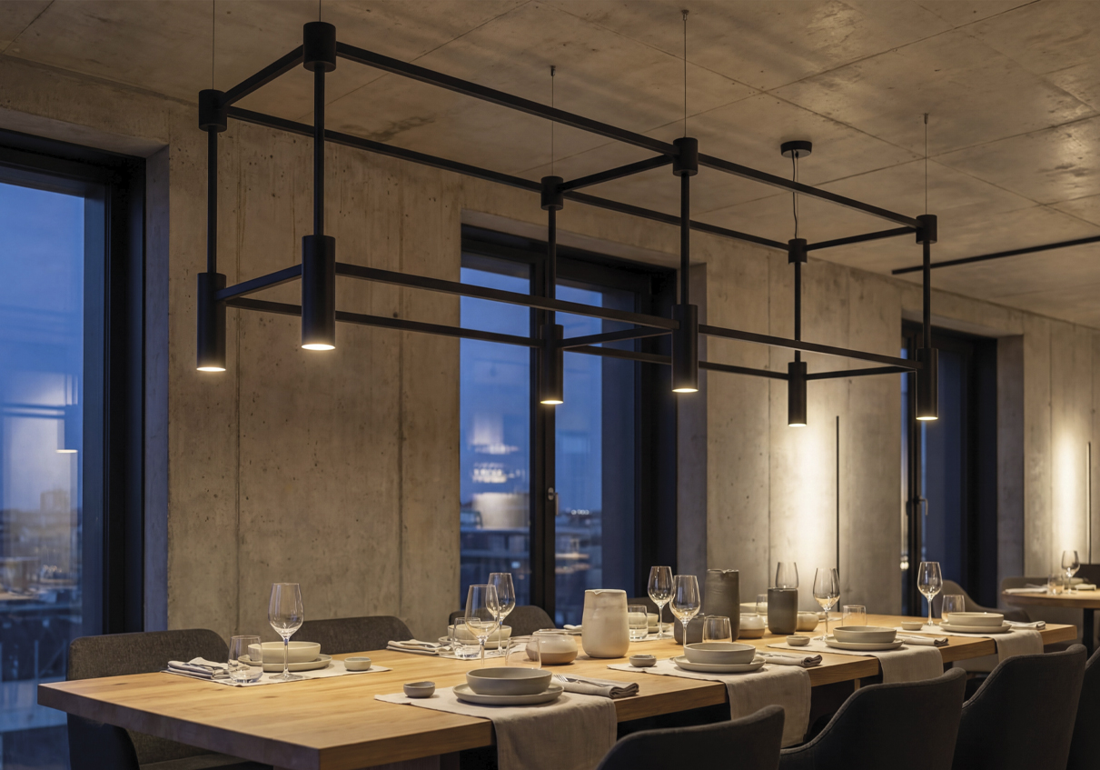 Restaurante con composición geométrica Easy Link
